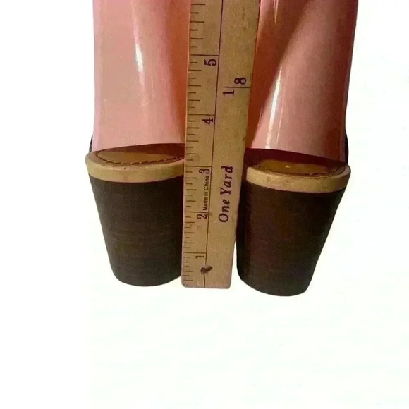 Patricia Nash Shelli Tooled Brown Leather Floral Pattern  Slip On Sandals 10 - Picture 10 of 12